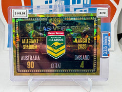 NRL Elite Las Vegas NRLW Jillaroos Case Card #/20