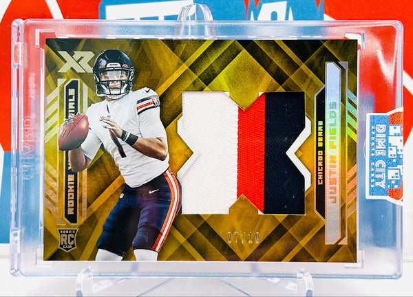 Panini XR 2021 Rookie Materials Gold #/10 Patch