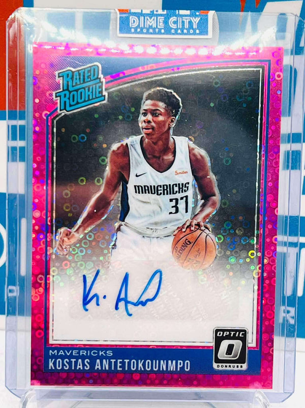 Panini Optic 2018-19 Pink Fastbreak Rated Rookie Autograph #/20