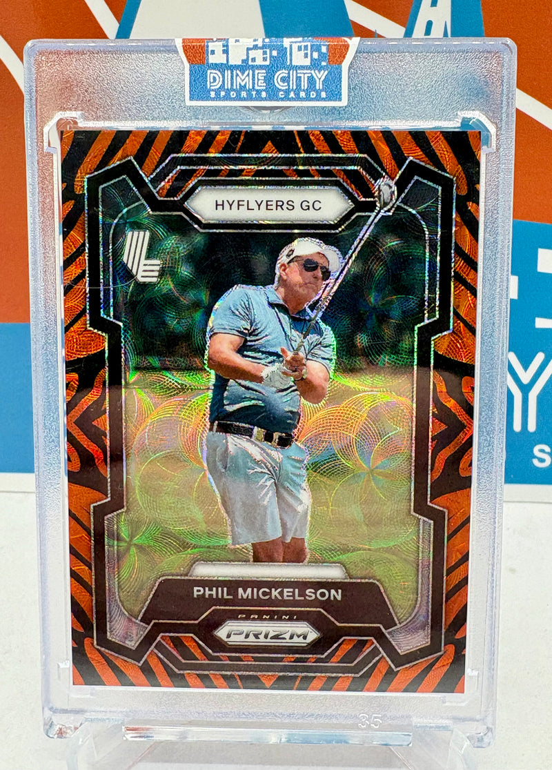 Panini Prizm 2024 LIV Golf Tiger Stripe Prizm SP