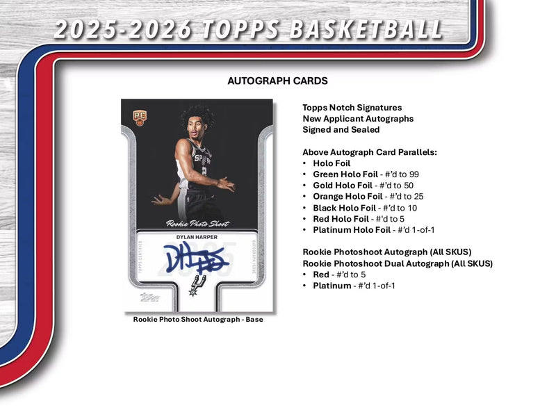 Topps NBA 2025-26 Hobby Pack