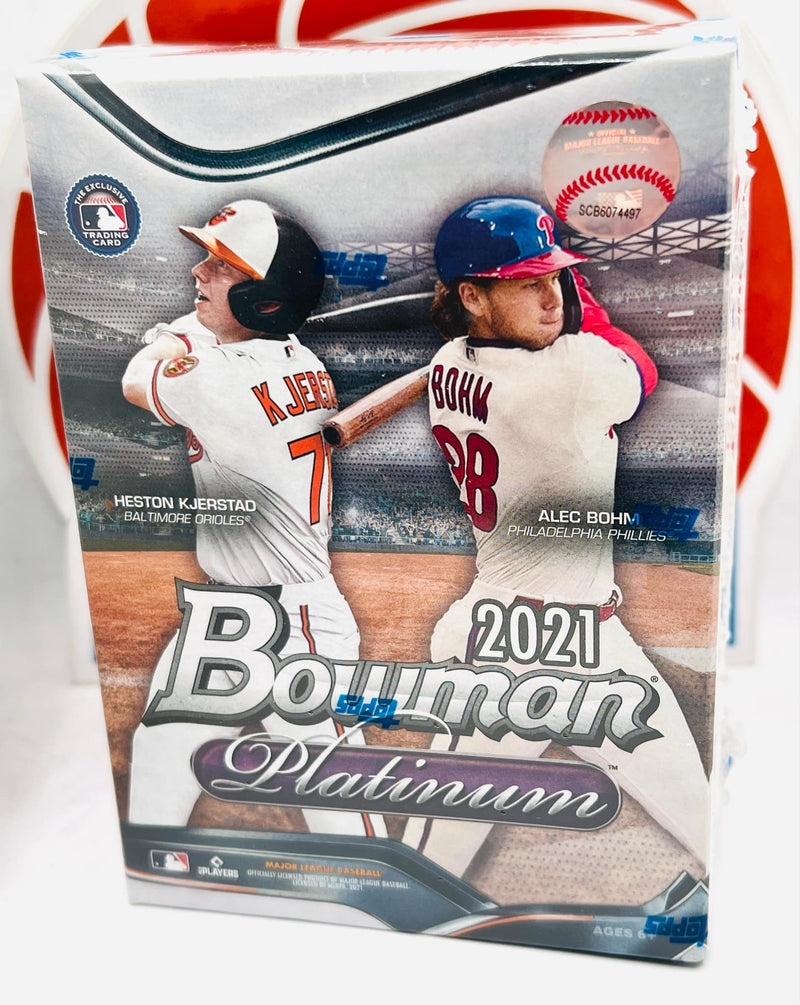 Topps Bowman Platinum MLB 2021 Blaster Box