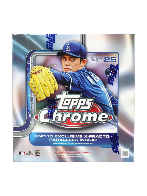 Topps Chrome 2025 MLB Mega Box