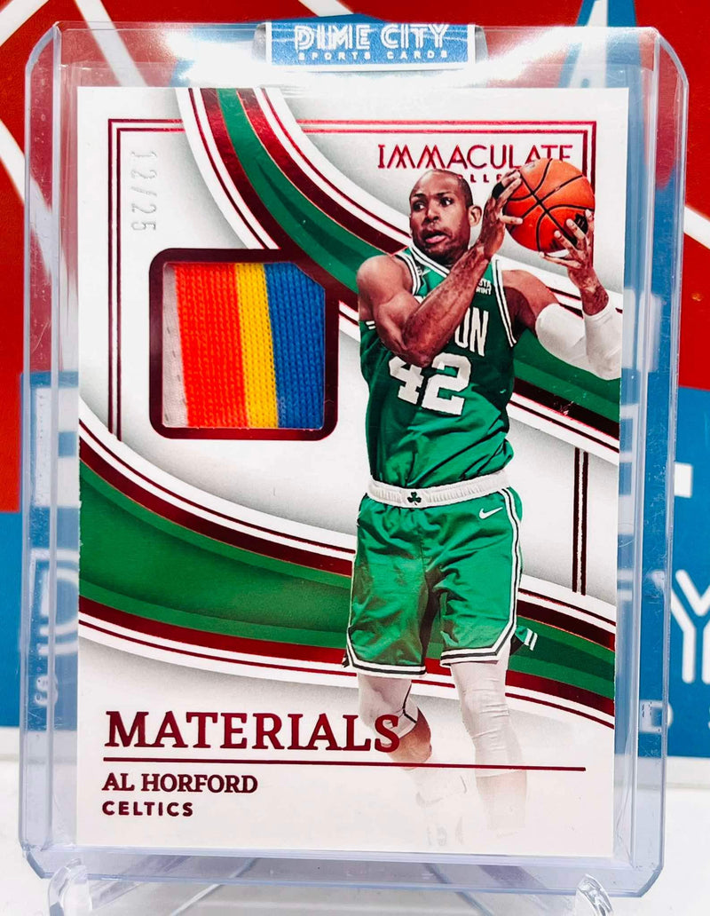 Panini Immaculate 2022-23 Materials #/25 Game Used Patch