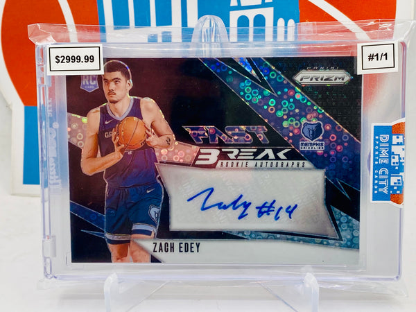 Panini Prizm 2024-25 Fast Break Rookie Autograph Black #1/1