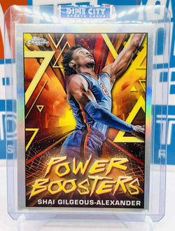 Topps Chrome 2024 Power Boosters Insert Holo