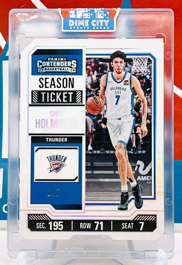 Panini Contenders 2023-24 Season Ticket Die Cut #/7