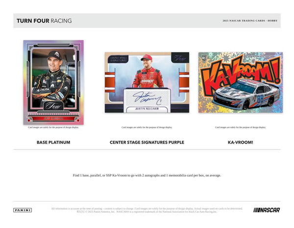 Panini NASCAR 2025 Turn Four Hobby Box