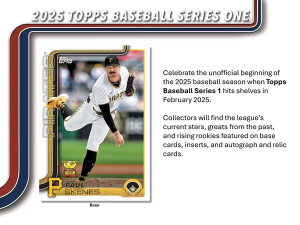 Topps 2025 Series One MLB Hanger Box