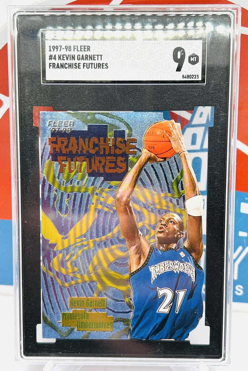Fleer 1997-98 Franchise Futures Die Cut SGC 9