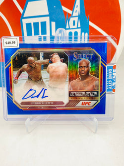 Panini Select 2023 Octagon Action Signatures #/75