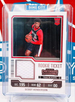 Panini Contenders 2023-24 Rookie Ticket Patch