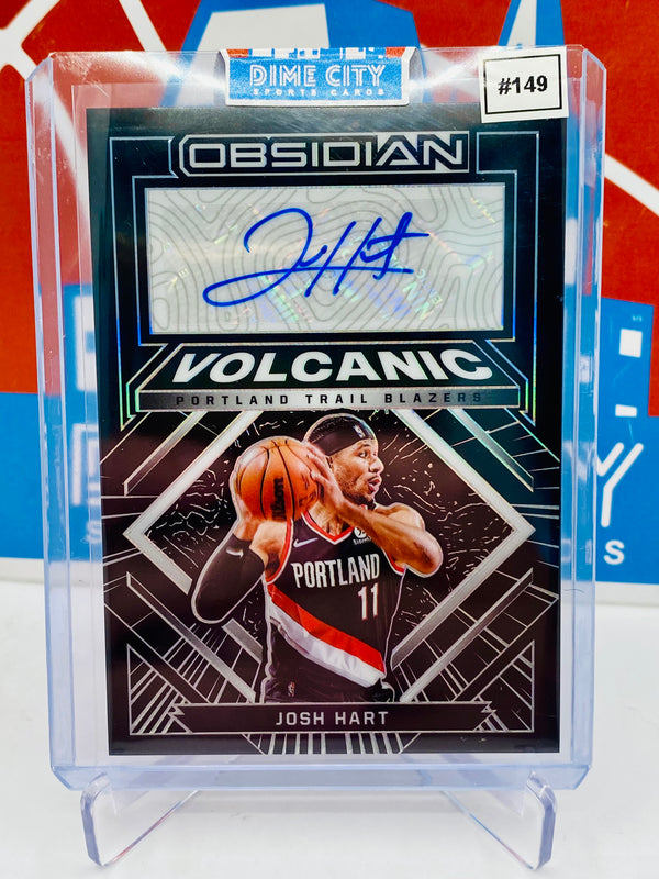 Panini Obsidian 2021-22 Volcanic Autograph #/149