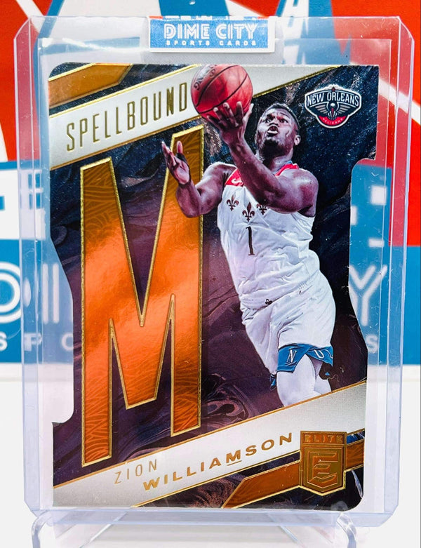 Panini Elite 2021-22 Spellbound Orange Die Cut