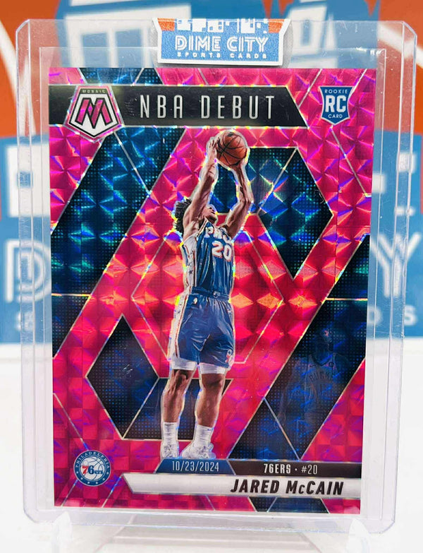 Panini Mosaic 2024-25 NBA Debut  RC Pink Mosaic #/175
