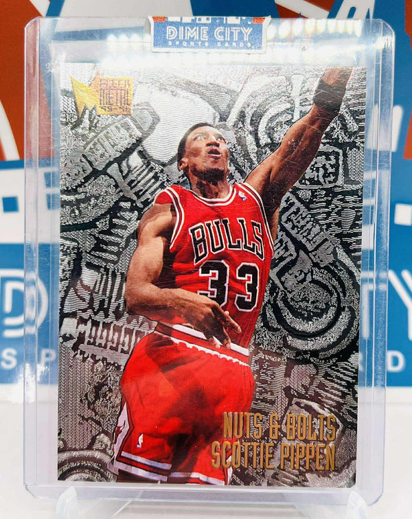Fleer Metal 1995-96 Nuts & Bolts Insert
