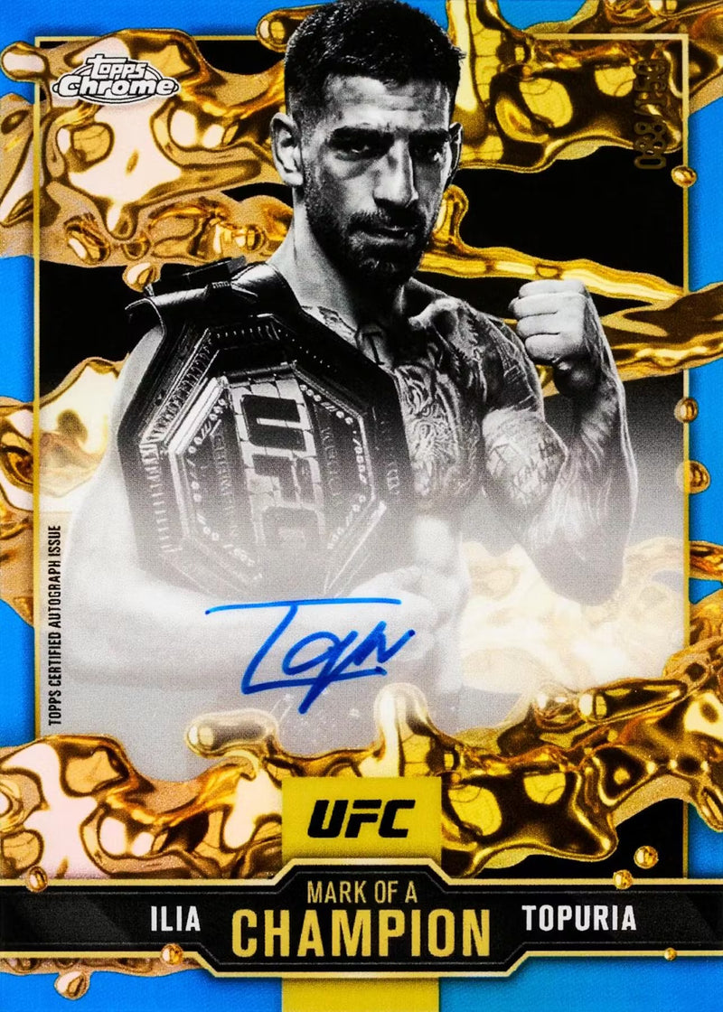 Topps Chrome UFC 2025 Blaster Box