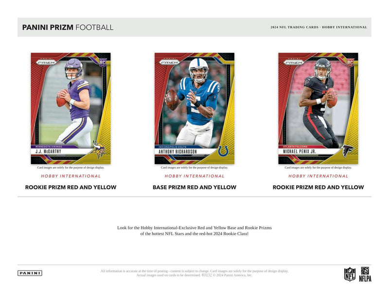 Panini Prizm NFL 2024 International Hobby Box