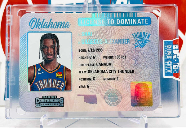 Panini Contenders 2023-24 License To Dominate Case Hit