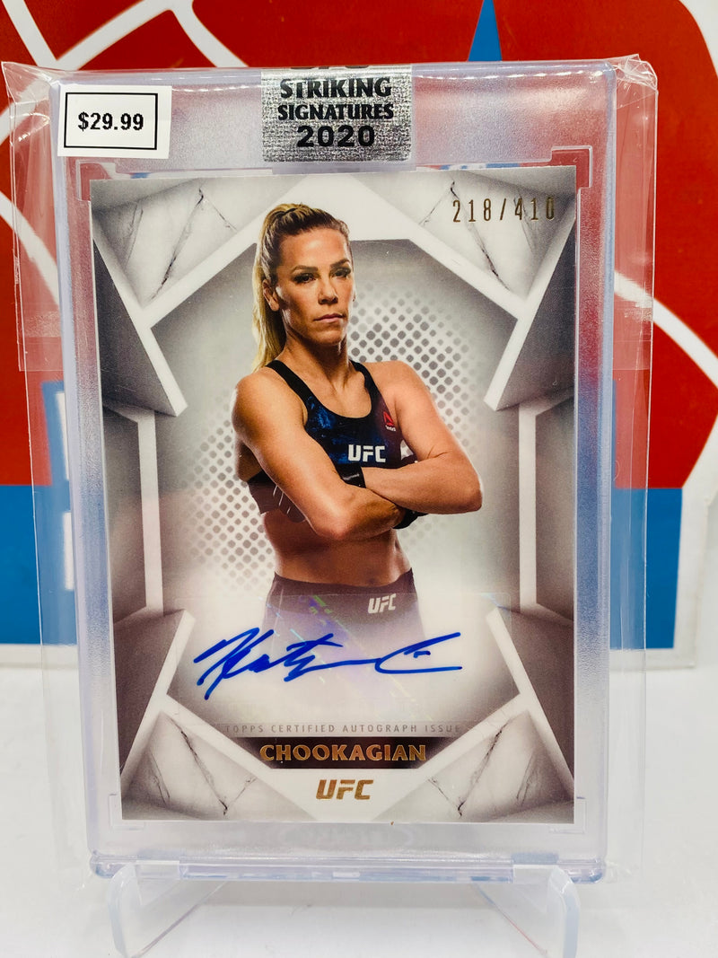Topps 2020 Striking Signatures Autograph #/410