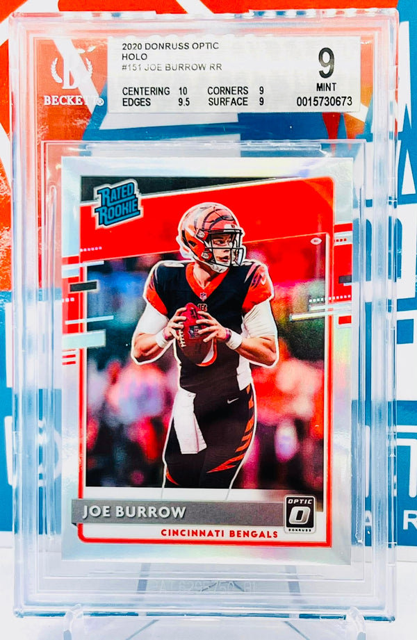 2020 Donruss Optic Holo Rated Rookie BGS 9