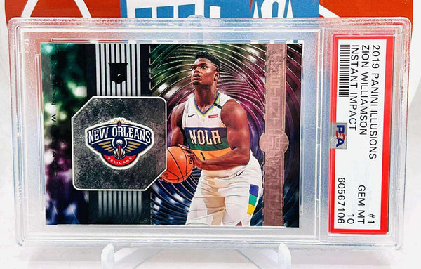 Panini Illusions 2019-20 Instant Impact RC PSA 10