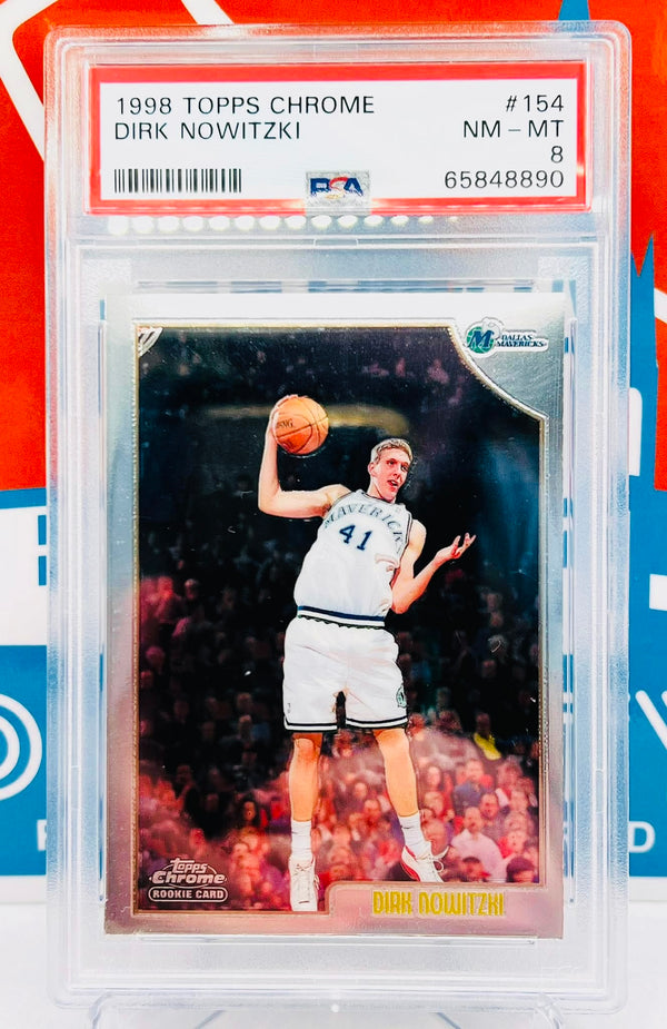 1998 Topps Chrome RC PSA 8