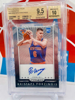 Panini Prizm 2015-16 Rookie Autographs BGS 9.5