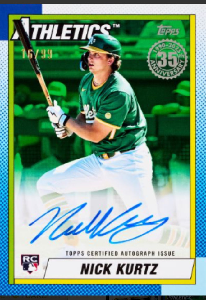 Topps Baseball 2025 Update Series Blaster Box