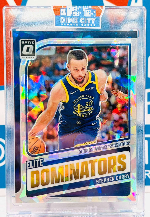 Panini Optic 2024-25 Elite Dominators Cracked Ice Insert #/25