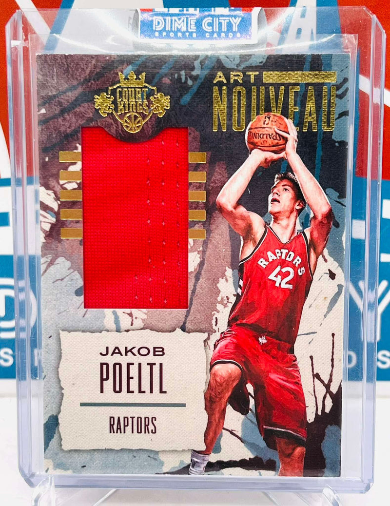 Panini Court Kings 2016-17 Art Nouveau Player Worn RC Patch