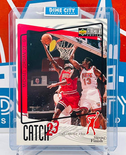 Upper Deck Collectors Choice 1997 Michael Jordan Catch 23 #194