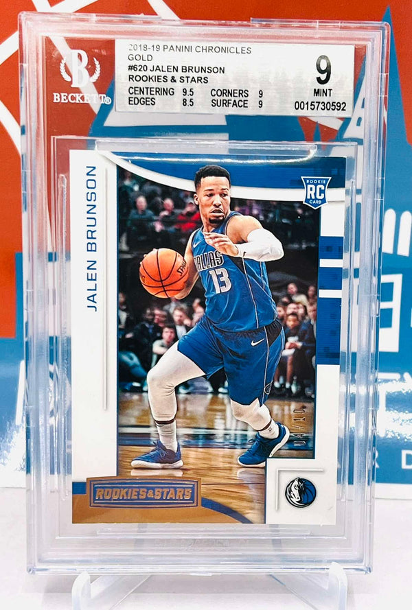 Panini Chronicles 2018-19 Gold #/10 Rookies & Stars Rookie Card