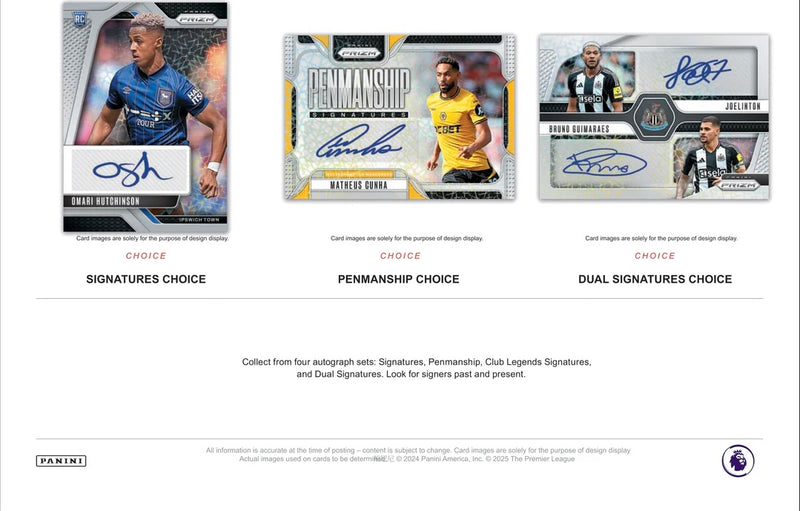 Panini Prizm 2024-25 EPL Choice Hobby Box