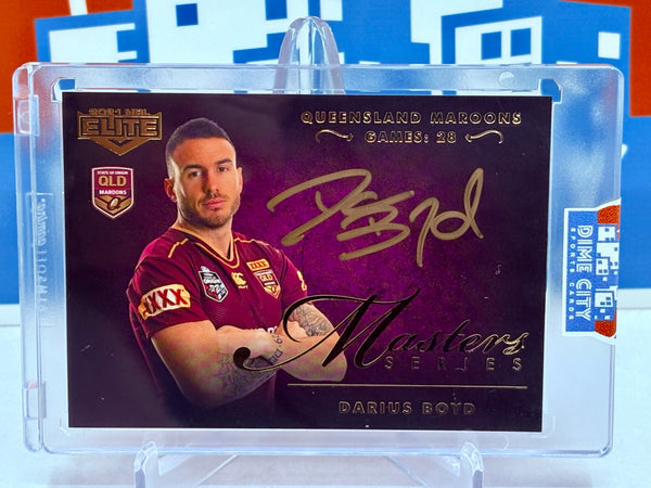 NRL Elite 2021 Masters Series Autograph #/110