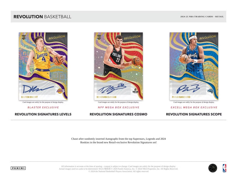 Panini Revolution NBA 2024-25 Mega Box