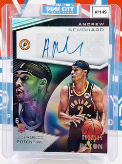 Panini Recon 2022-23 True Potential Rookie Autograph #/149