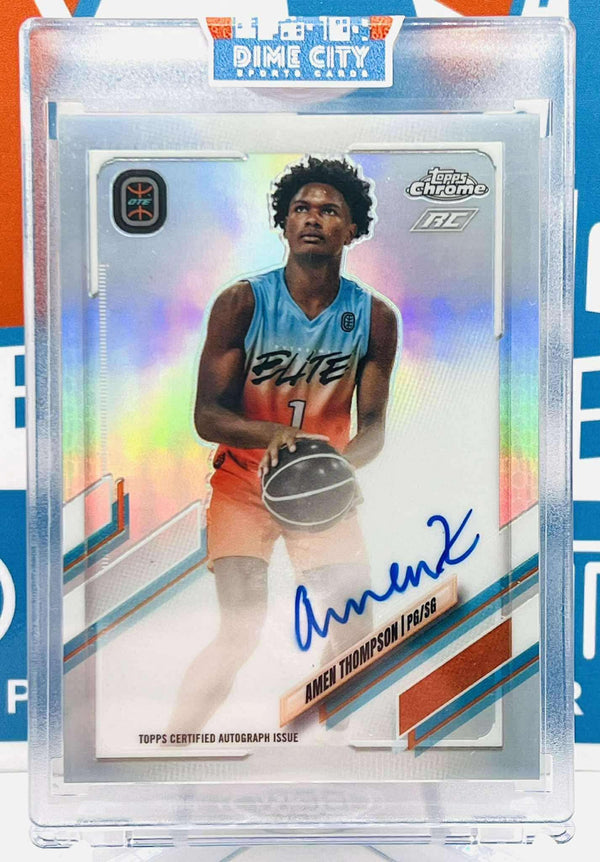 Topps Chrome Overtime Elite On Card Autograph