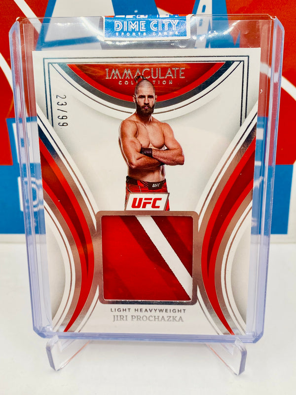 Panini Immaculate 2023 UFC  Fight Worn Patch #/99