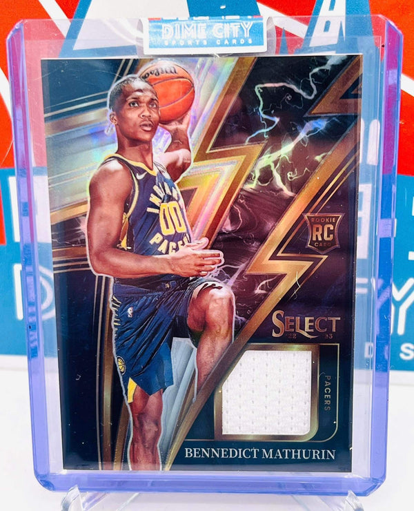 BENNEDICT MATHURIN 2022-23 Panini Prizm Rookie Card PACERS RC
