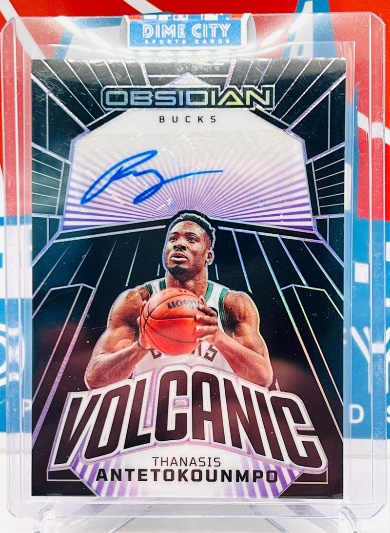 Panini Obsidian 2022-23 Volcanic Autograph #/75