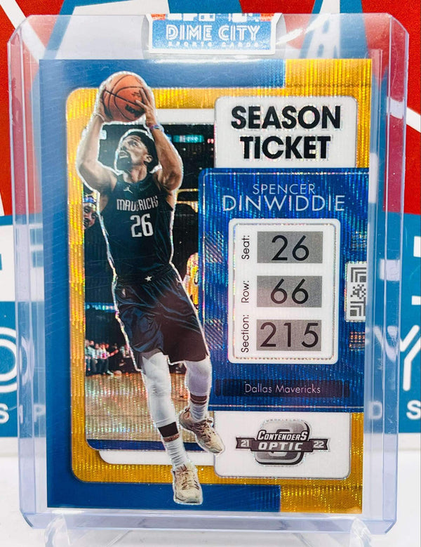 Panini Contenders Optic Season Ticket Gold Wave #/10