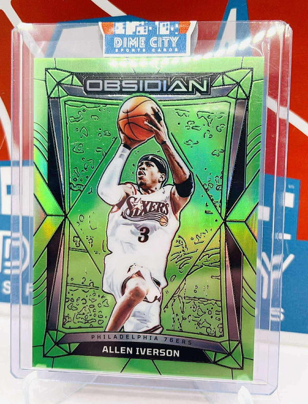 Panini Obsidian 2023-24 Green Flood Prizm #/25