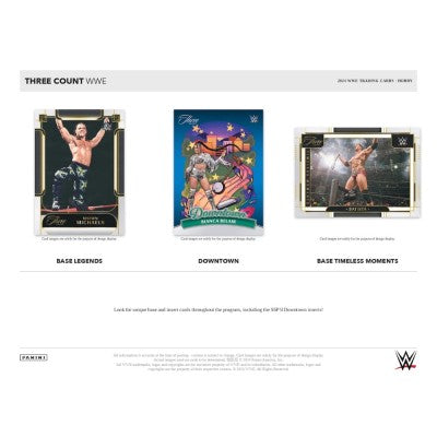 Panini WWE 2024 Three Count Hobby Box