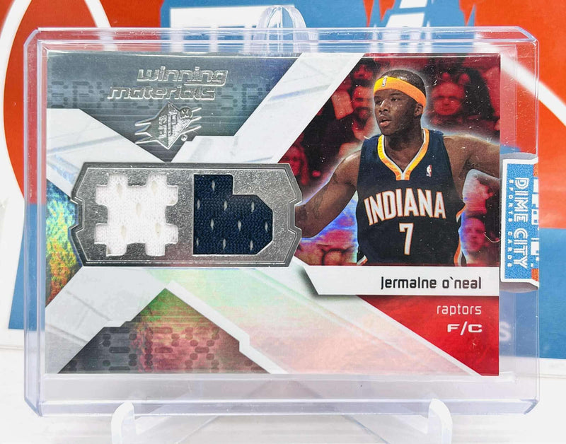 Upper Deck SPx 2008-09 Winning Materials Game Used patch