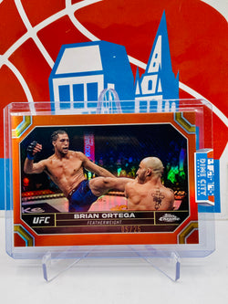 Topps Chrome UFC 2024 Orange Refractor #/25