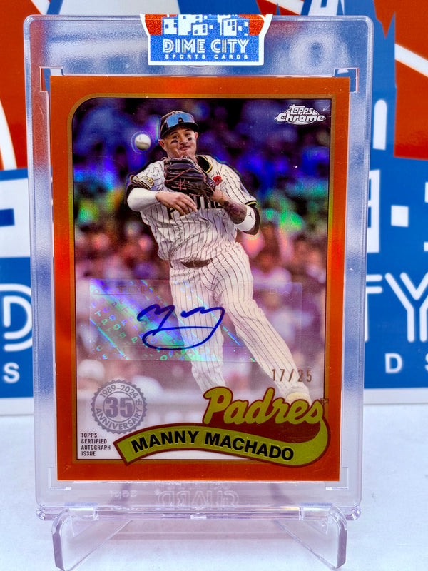 Topps Chrome 2024 35th Anniversary Autograph #/25