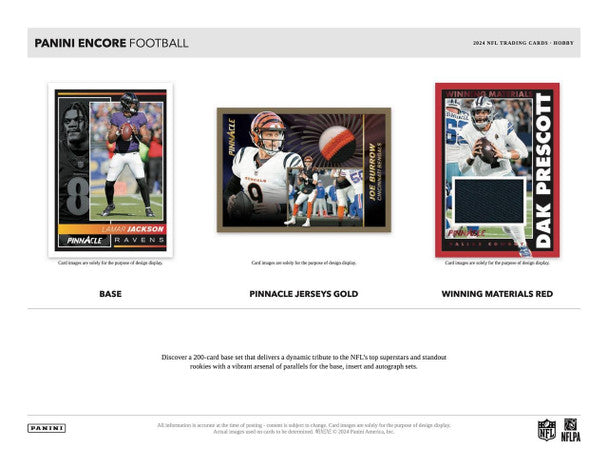 Panini NFL 2024 Encore Hobby Box