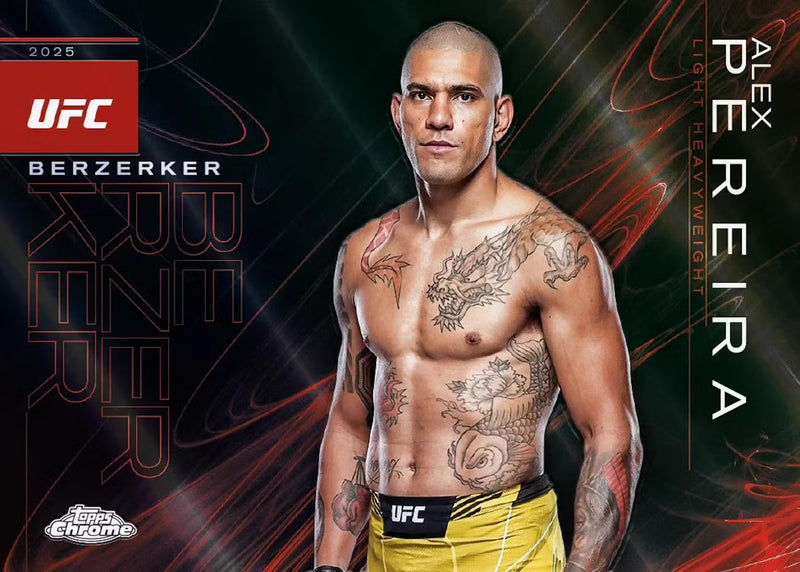 Topps Chrome UFC 2025 Blaster Box