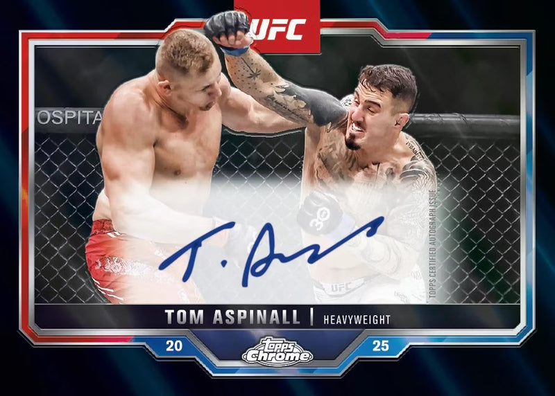 Topps Chrome UFC 2025 Blaster Box